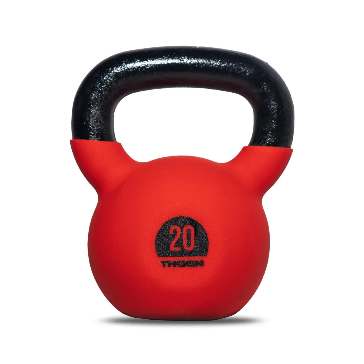 Cast-iron kettlebell with rubber protective coating 20 kg – Thorn Fit, Crossfit equipment